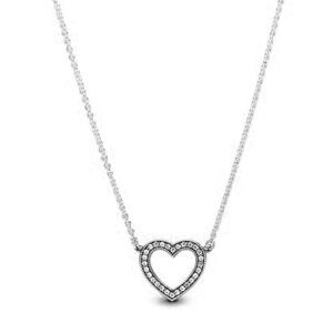 Pandora Open Heart Necklace